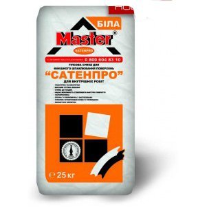 Сатенгіпс MASTER SATENPRO 25кг.