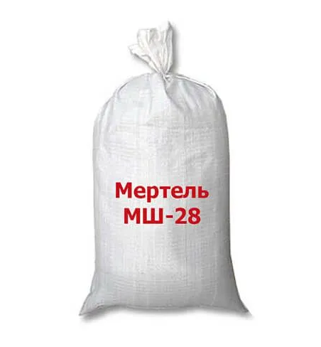 Розчин вогнетривк. Мертель МШ-28 1600*С 25кг