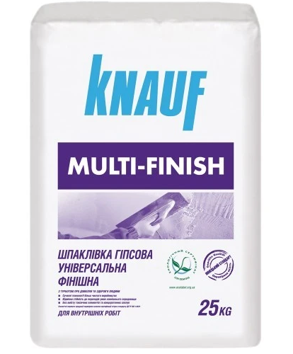 Шпатлівка Кнауф Мульті-Фініш  25кг.
