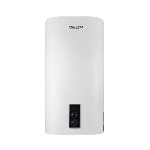 Водонагрівач ThermoAlliance 80л верт.мок.тен плоск