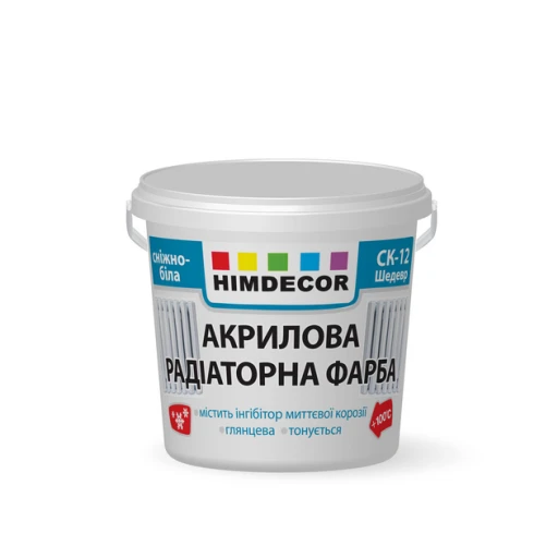 ЪФарба д/радіат. Shedevr СК-12 1л 0,75кг