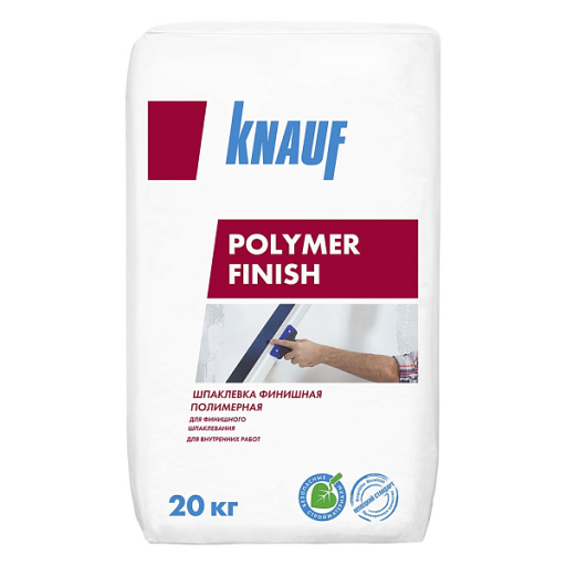 Шпатлівка Кнауф суха полімер Polimer Finish 20 кг