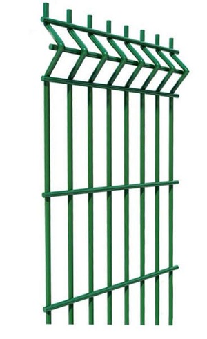 Сітка-секція "Еко Кол"оц+ПВХ 1,50/2,5м 3/4 RAL6005